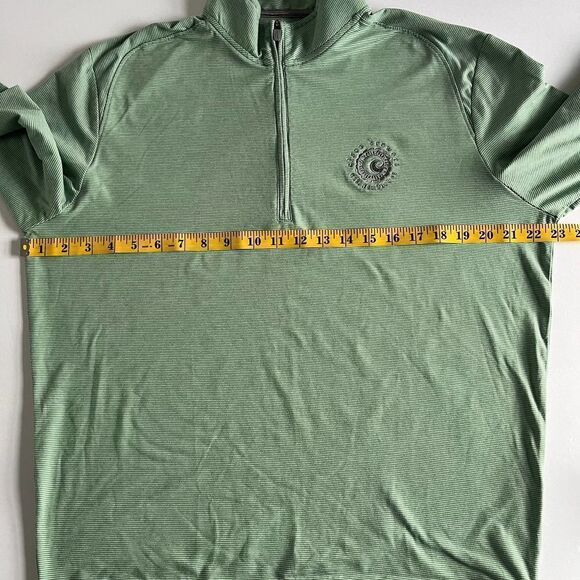 johnnie-O x Cisco Brewers Nantucket Vaughn Striped Performance Zip Men's Small - Picture 6 of 14